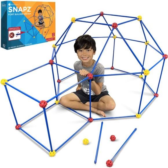 Fort Building Kit for Kids  - Blanket Fort Builders Set - Picture 1 of 5